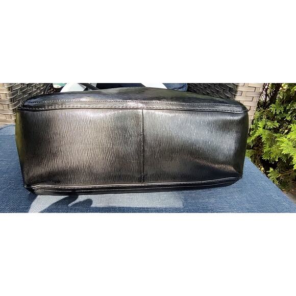 COACH - Poppy Textured Patent Leather Blair Tote Bag - Picture 5 of 11